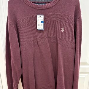 Polo by Ralph Lauren Men's maroon Sweater